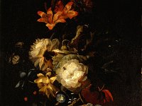 GG 435  GG 435, Simon Verelst (1644-1721), Blumenstrauss, Leinwand 75 x 64 cm : Blumen
